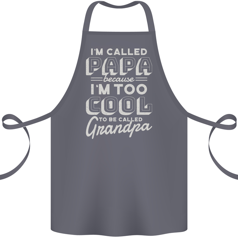 I'm Called Papa Grandparents Day Cotton Apron 100% Organic Steel