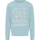 I'm Called Papa Grandparents Day Kids Sweatshirt Jumper Light Blue
