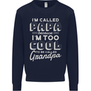 I'm Called Papa Grandparents Day Kids Sweatshirt Jumper Navy Blue
