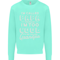 I'm Called Papa Grandparents Day Kids Sweatshirt Jumper Peppermint