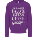 I'm Called Papa Grandparents Day Kids Sweatshirt Jumper Purple