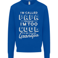 I'm Called Papa Grandparents Day Kids Sweatshirt Jumper Royal Blue