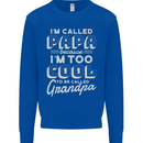I'm Called Papa Grandparents Day Kids Sweatshirt Jumper Royal Blue