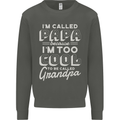 I'm Called Papa Grandparents Day Kids Sweatshirt Jumper Storm Grey
