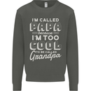 I'm Called Papa Grandparents Day Kids Sweatshirt Jumper Storm Grey