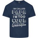 I'm Called Papa Grandparents Day Kids T-Shirt Childrens Navy Blue