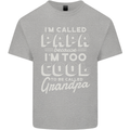 I'm Called Papa Grandparents Day Kids T-Shirt Childrens Sports Grey