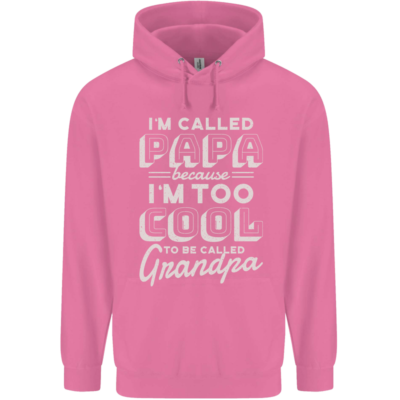 I'm Called Papa Grandparents Day Mens 80% Cotton Hoodie Azelea