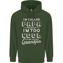 I'm Called Papa Grandparents Day Mens 80% Cotton Hoodie Forest Green