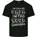 I'm Called Papa Grandparents Day Mens Cotton T-Shirt Tee Top Black
