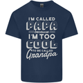 I'm Called Papa Grandparents Day Mens Cotton T-Shirt Tee Top Navy Blue