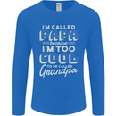 I'm Called Papa Grandparents Day Mens Long Sleeve T-Shirt Royal Blue