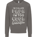 I'm Called Papa Grandparents Day Mens Sweatshirt Jumper Charcoal