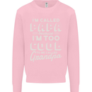 I'm Called Papa Grandparents Day Mens Sweatshirt Jumper Light Pink