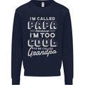 I'm Called Papa Grandparents Day Mens Sweatshirt Jumper Navy Blue