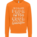 I'm Called Papa Grandparents Day Mens Sweatshirt Jumper Orange