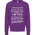 I'm Called Papa Grandparents Day Mens Sweatshirt Jumper Purple