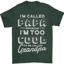 I'm Called Papa Grandparents Day Mens T-Shirt 100% Cotton Forest Green