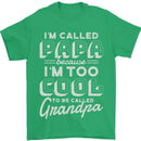 I'm Called Papa Grandparents Day Mens T-Shirt 100% Cotton Irish Green