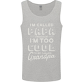 I'm Called Papa Grandparents Day Mens Vest Tank Top Sports Grey