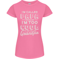 I'm Called Papa Grandparents Day Womens Petite Cut T-Shirt Azalea