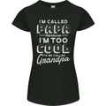 I'm Called Papa Grandparents Day Womens Petite Cut T-Shirt Black