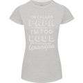 I'm Called Papa Grandparents Day Womens Petite Cut T-Shirt Sports Grey