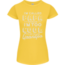 I'm Called Papa Grandparents Day Womens Petite Cut T-Shirt Yellow
