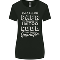 I'm Called Papa Grandparents Day Womens Wider Cut T-Shirt Black