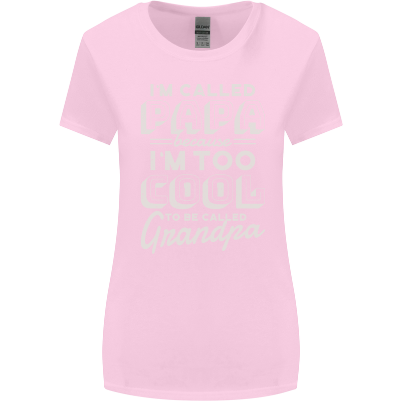 I'm Called Papa Grandparents Day Womens Wider Cut T-Shirt Light Pink