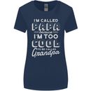 I'm Called Papa Grandparents Day Womens Wider Cut T-Shirt Navy Blue