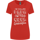 I'm Called Papa Grandparents Day Womens Wider Cut T-Shirt Red