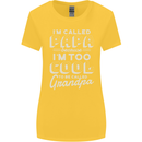 I'm Called Papa Grandparents Day Womens Wider Cut T-Shirt Yellow