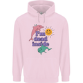 I'm Dead Inside Dolphins Sunrise Childrens Kids Hoodie Light Pink