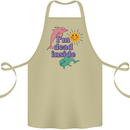 I'm Dead Inside Dolphins Sunrise Cotton Apron 100% Organic Khaki