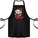 I'm Dead Inside Skull Gothic Emo Cotton Apron 100% Organic Black