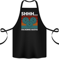 I'm Doing Maths Funny Gym Bodybuilding Cotton Apron 100% Organic Black