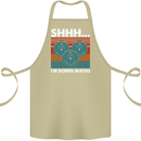 I'm Doing Maths Funny Gym Bodybuilding Cotton Apron 100% Organic Khaki
