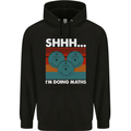 I'm Doing Maths Funny Gym Bodybuilding Mens 80% Cotton Hoodie Black