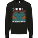 I'm Doing Maths Funny Gym Bodybuilding Mens Sweatshirt Jumper Black