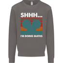 I'm Doing Maths Funny Gym Bodybuilding Mens Sweatshirt Jumper Charcoal