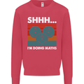 I'm Doing Maths Funny Gym Bodybuilding Mens Sweatshirt Jumper Heliconia