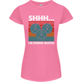 I'm Doing Maths Funny Gym Bodybuilding Womens Petite Cut T-Shirt Azalea