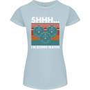 I'm Doing Maths Funny Gym Bodybuilding Womens Petite Cut T-Shirt Light Blue