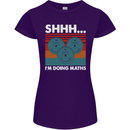 I'm Doing Maths Funny Gym Bodybuilding Womens Petite Cut T-Shirt Purple