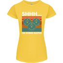 I'm Doing Maths Funny Gym Bodybuilding Womens Petite Cut T-Shirt Yellow