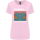 I'm Doing Maths Funny Gym Bodybuilding Womens Wider Cut T-Shirt Light Pink