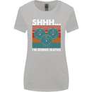 I'm Doing Maths Funny Gym Bodybuilding Womens Wider Cut T-Shirt Sports Grey