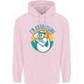 I'm Exorcising Funny Halloween Gym Fitness Childrens Kids Hoodie Light Pink