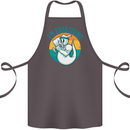 I'm Exorcising Funny Halloween Gym Fitness Cotton Apron 100% Organic Dark Grey